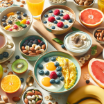 A-vibrant-and-healthy-breakfast-spread-showcasing-a-variety-of-energy-boosting-foods