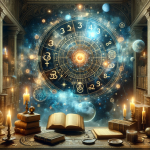 An image depicting the mystical and symbolic essence of numerology