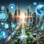 Futuristic image showcasing the top 10 tech trends reshaping the world in 2023, including AI advancements, virtual reality experiences, green technology