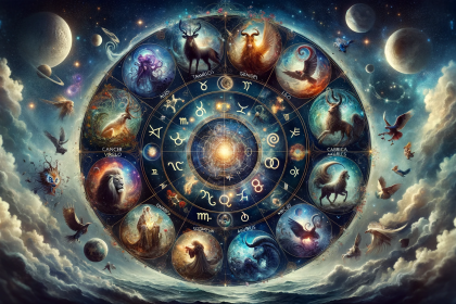 The twelve zodiac signs