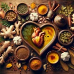 Ayurvedic traditions with the theme of heart health and arterial cleansing