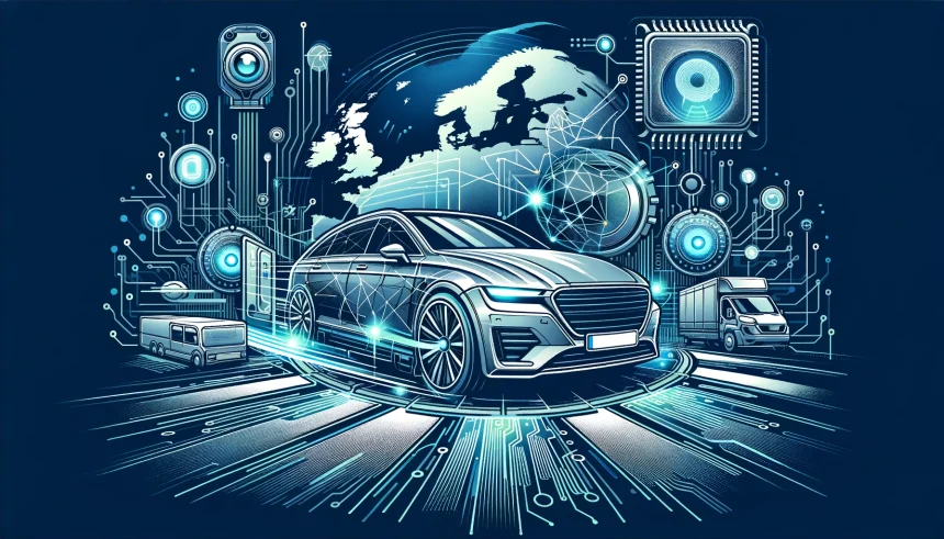 The theme of Europe leading the adoption of LiDAR System-on-Chip (SoC) technology in the automotive sector